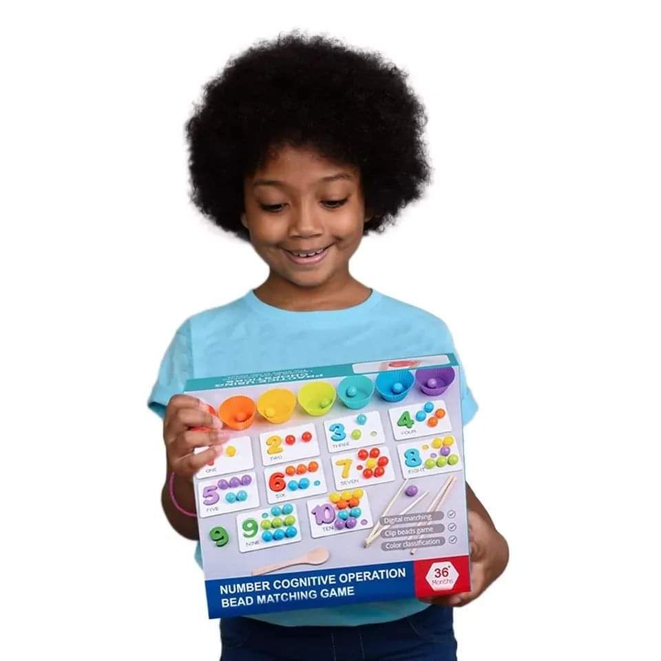 Colourful Educational mathematical montessori learning set