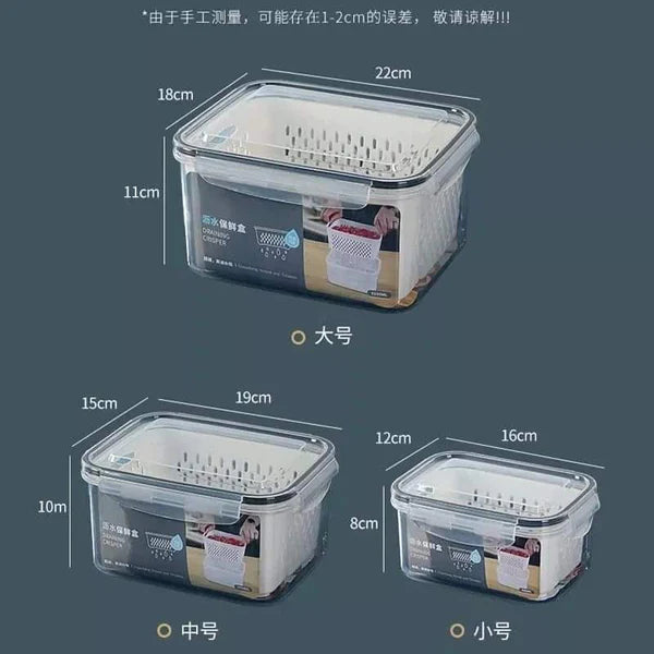 3 in 1 multi-purpose food storage containers