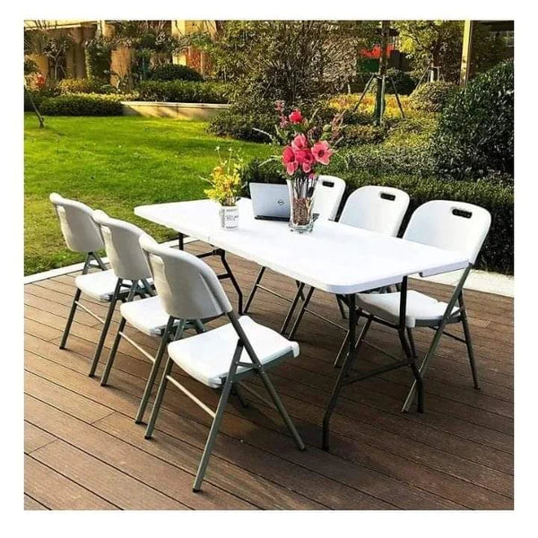 Foldable Table and Chairs Set Chairs and Table