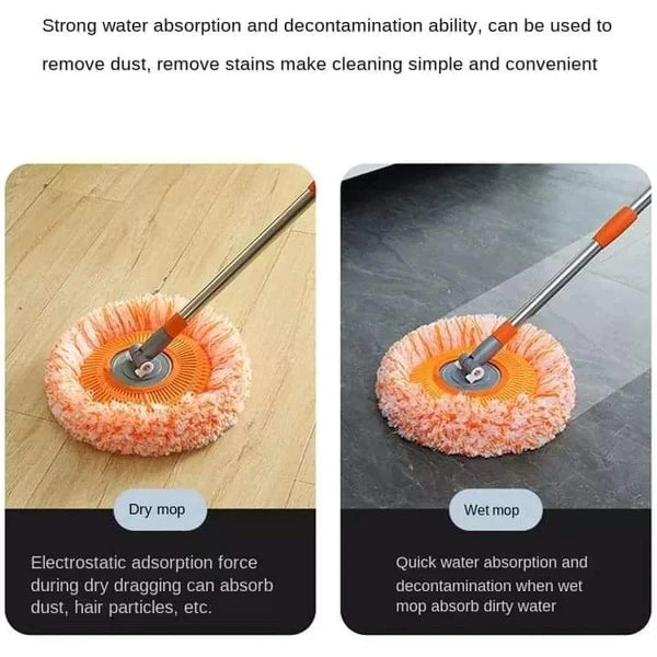 Multifunctional Sunflower chenille Telescopic Mop