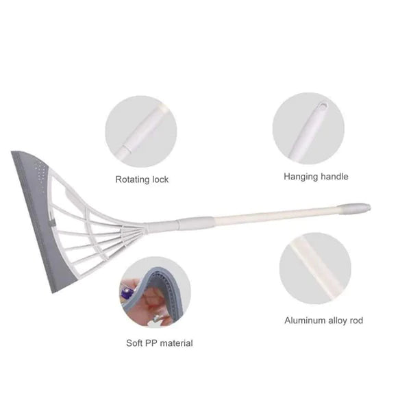 Silicone Floor cleaning squeegee