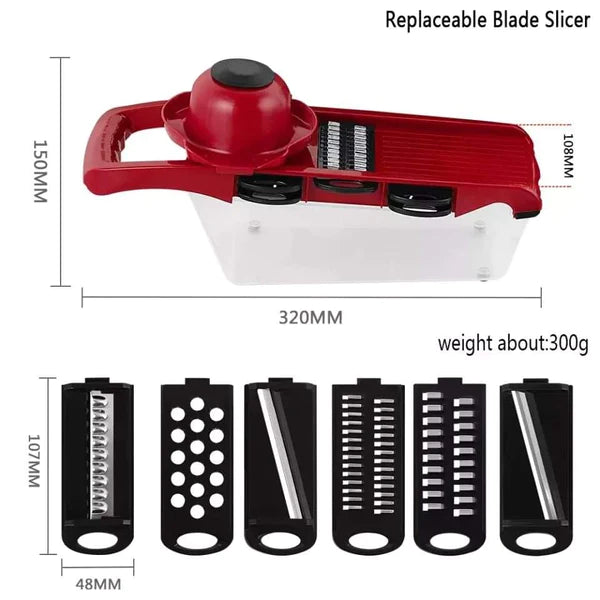 Multifunctional vegetables slicer