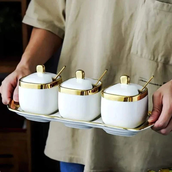 3in 1 Luxury Condiments Set