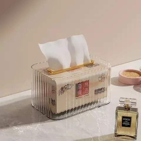 Metallic Napkins/Serviette holder 🔶 Color: Black and white