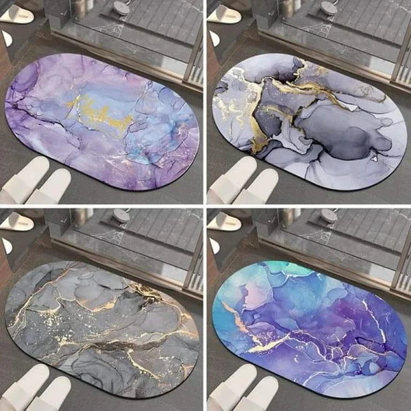 Absorbent Diatomaceous Earth Bath Mat