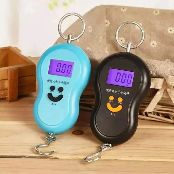 Electronic Hand Held Hook Belt Luggage Hanging Scale