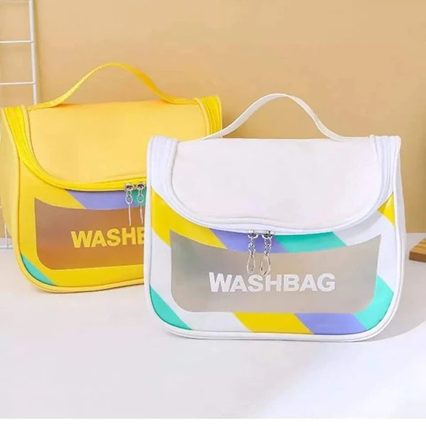 Transparent washbag/cosmetic bag