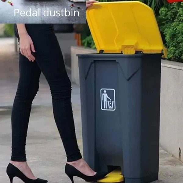 Pedal Push Dustbin Trash Bin