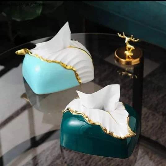 Elegant and classy ceramic serviette holder