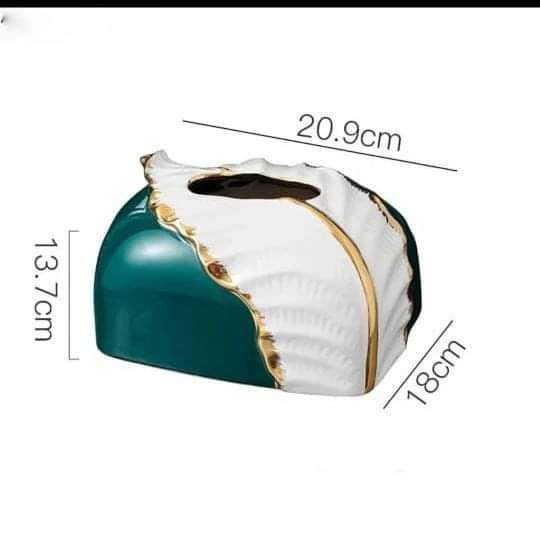 Elegant and classy ceramic serviette holder