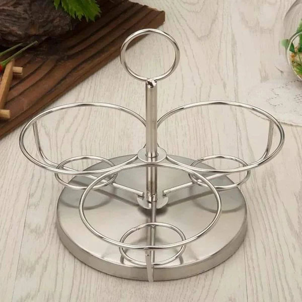 3pcs Stainless steel sugar dish/seasoning pots