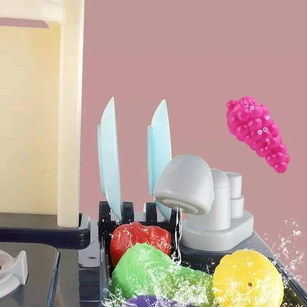 Kids pretend play kitchen set