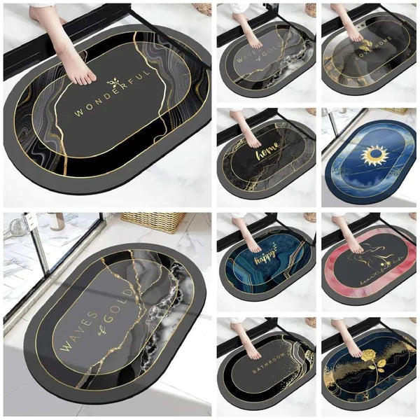 Antislip Absorbent Bathroom Mat