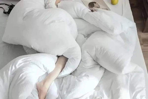 Plain White Cotton Duvet 6*7, Comfortable Sleep Quilt Bedding