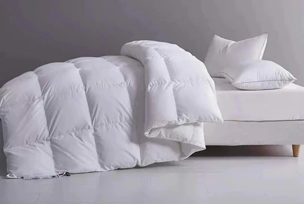 Plain White Cotton Duvet 6*7, Comfortable Sleep Quilt Bedding