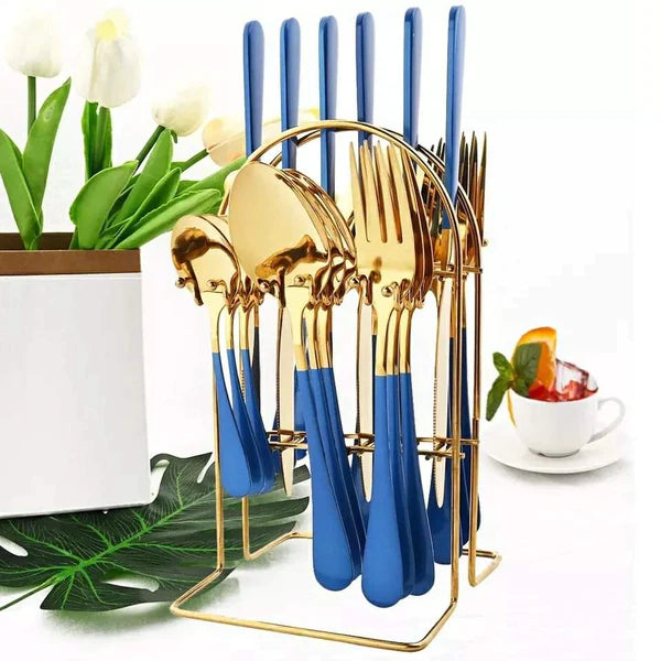 Stainless steel 24 pieces cutlery set