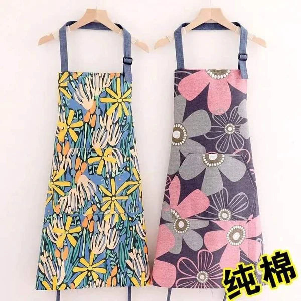 Adults 2pcs set kitchen apron