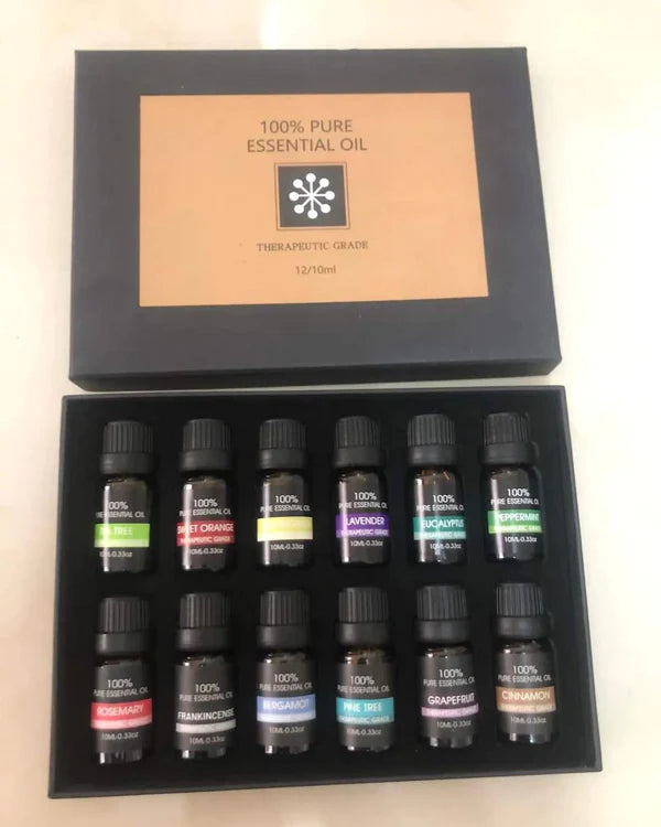Pure essential oils 12pcs gift set