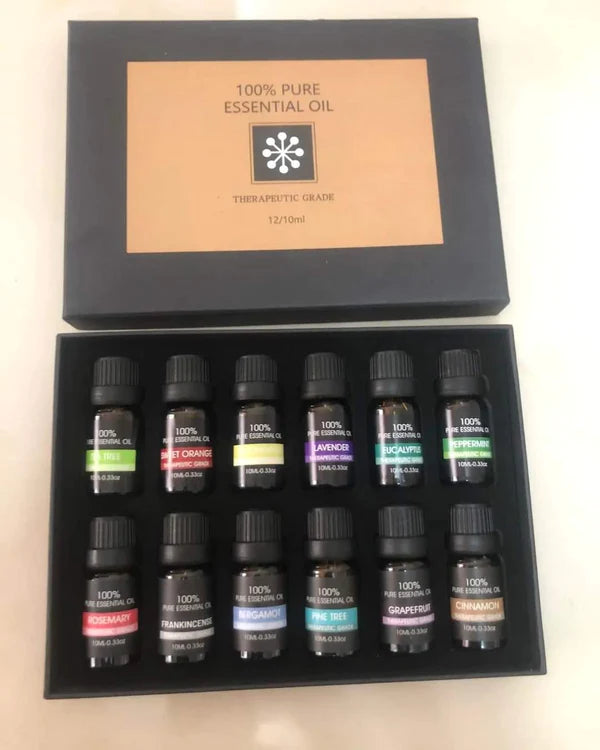 Pure essential oils 12pcs gift set