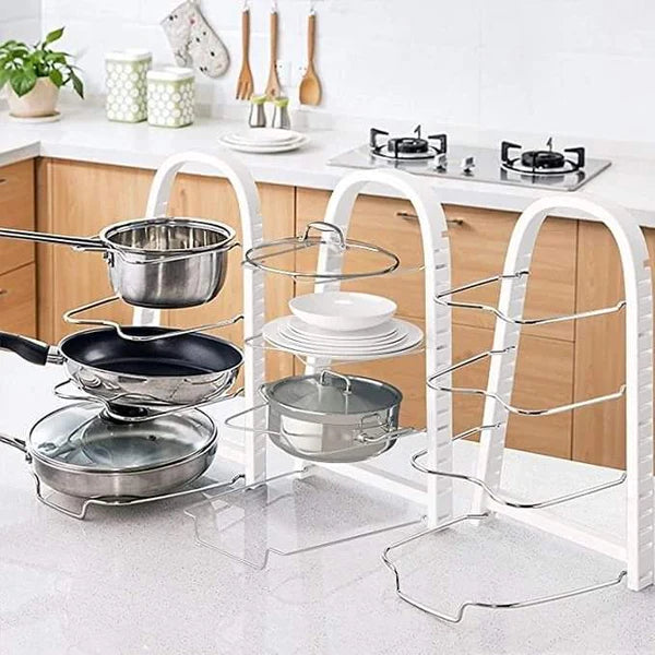 3 layer Pan /cooking pot organizer