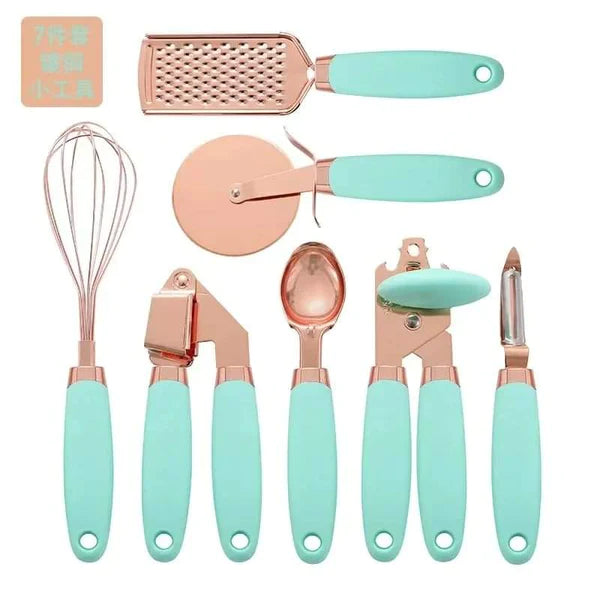 Heavy duty 7 pieces kitchen gadget set