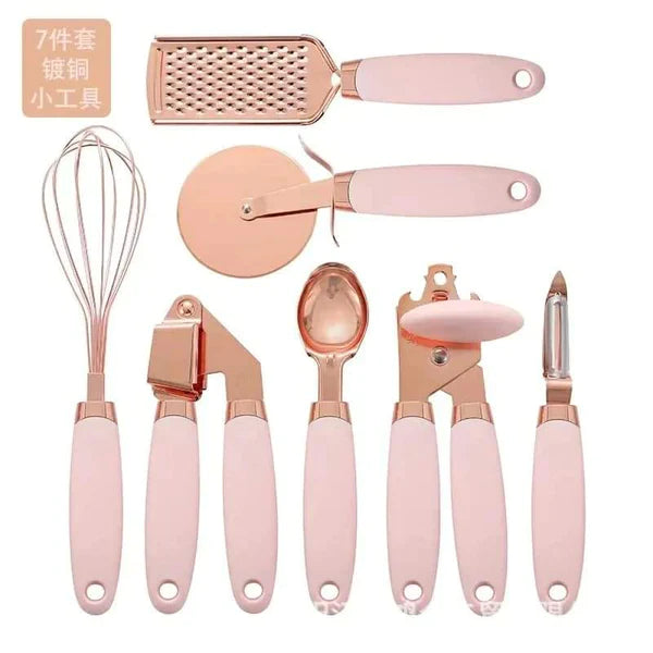 Heavy duty 7 pieces kitchen gadget set