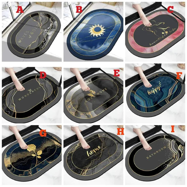 Anti-slip Absorbent Bathroom Mat