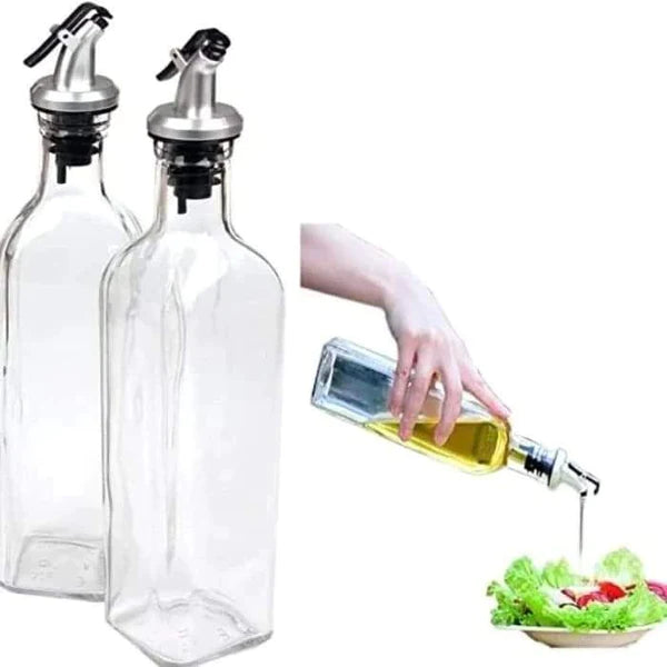 Oil/Vinegar Glass Dispenser