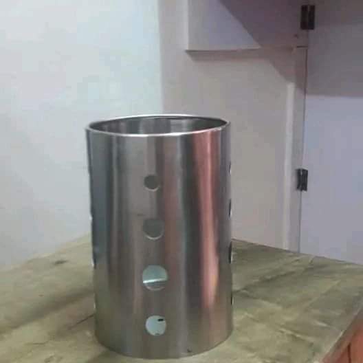 Perforated cutlery holder/chopsticks barrel