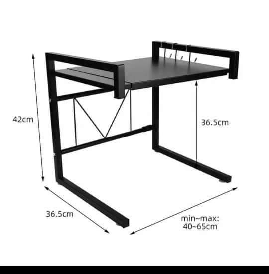 High quality single layer modern microwave stand