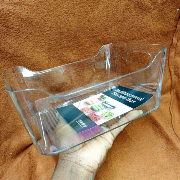 Acrylic wide base fridge organizers