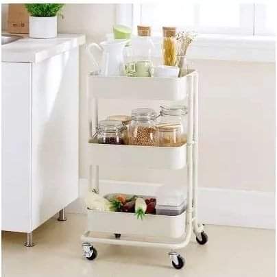 3Tier Multifunctional Rolling Cart