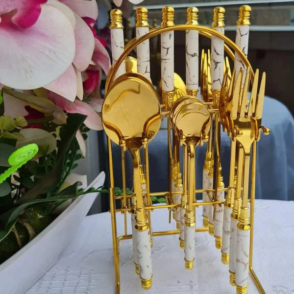 Classy 24pcs Cutlery Set Dinnerware Set