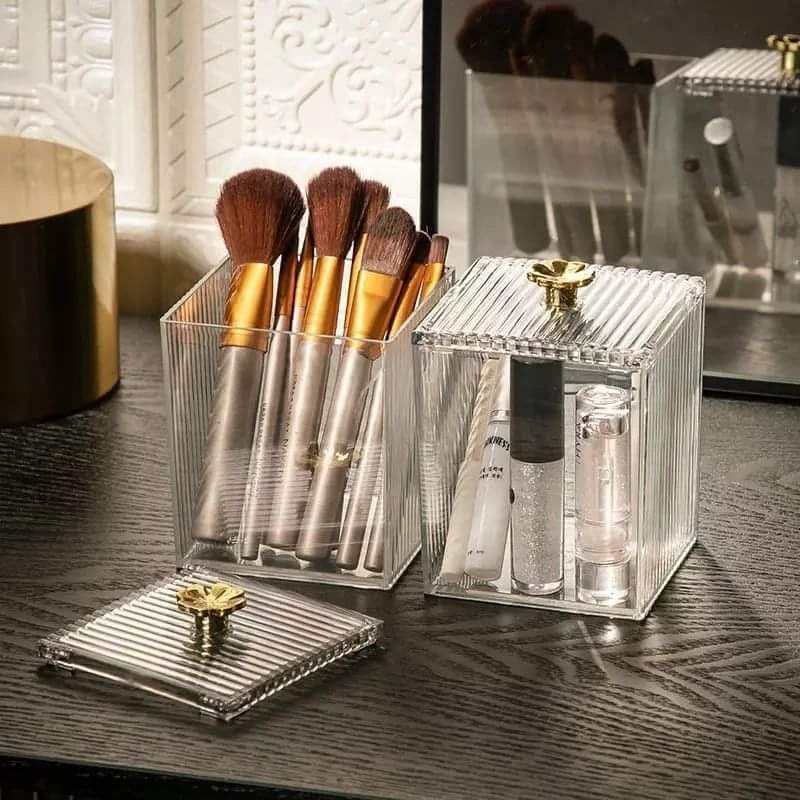 Transparent Acrylic Multifunction Makeup Cotton Pad