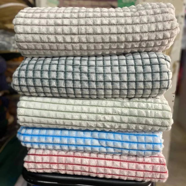 Classic Shawl/Throw Fleece Blanket