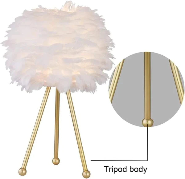 Nordic Feather Lamp