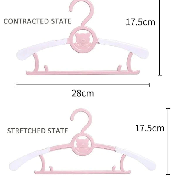 5pcs Retractable Kids Hangers