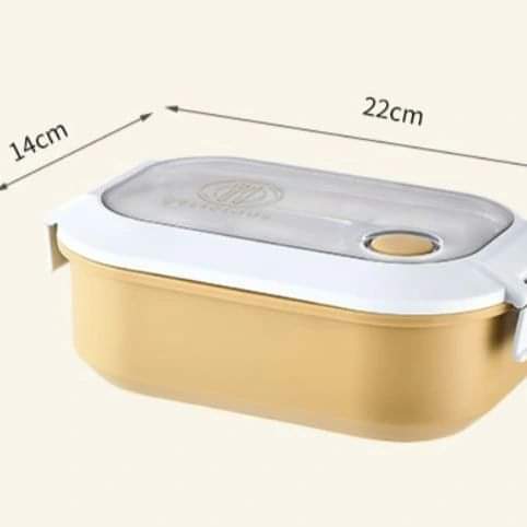 Insulated Lunch Box with Two Compartments