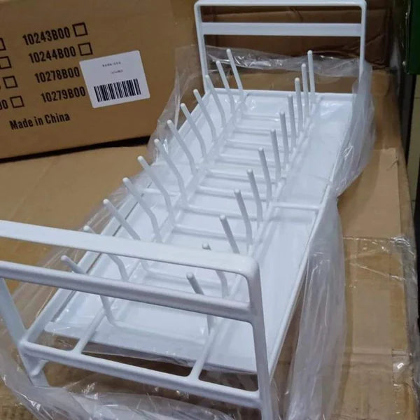 35cm Heavy Metal Plates Dish Glasses Rack