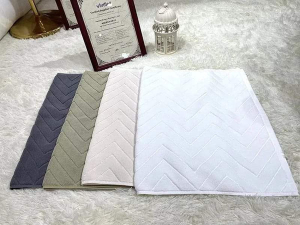 Jacquard Large Luxury Bath Floor Towels 100% Cotton
