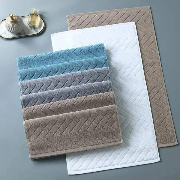 Jacquard Large Luxury Bath Floor Towels 100% Cotton