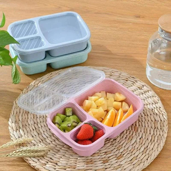 Wheat Straw Microwavable Lunch Box