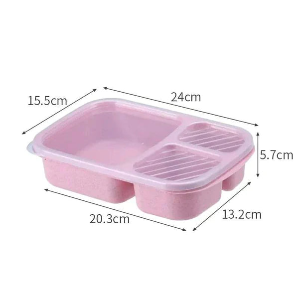 Wheat Straw Microwavable Lunch Box