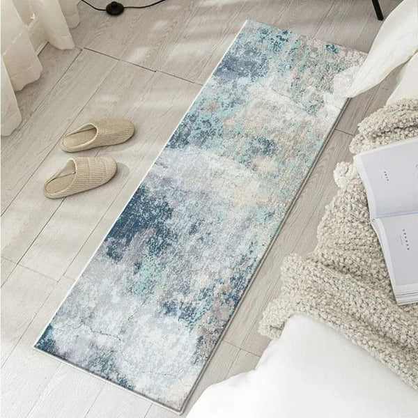 Fluffy Rectangular Bedside Rugs
