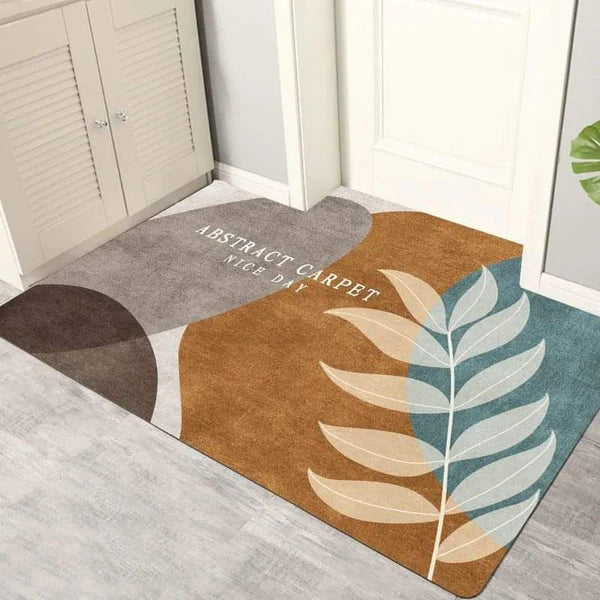Nordic abstract door mat
