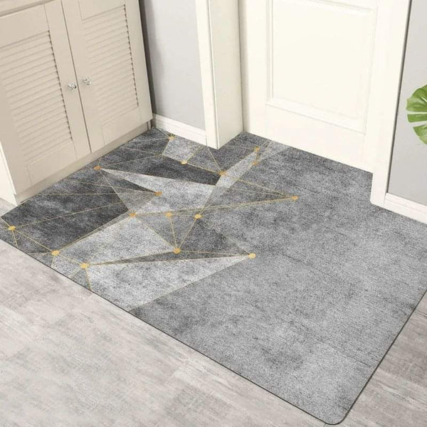 Nordic abstract door mat