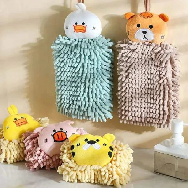 New Design Chenille Microfiber Hand Towels