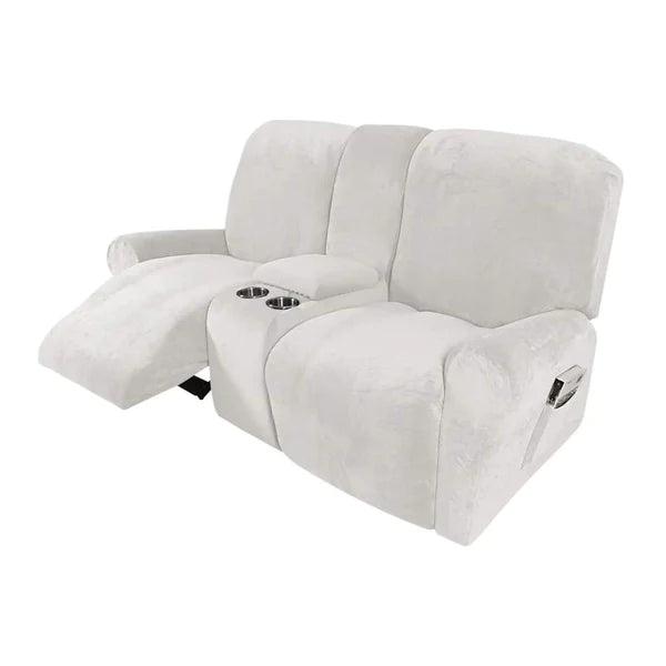 Velvet Recliner Sofa Covers 7 Seater
