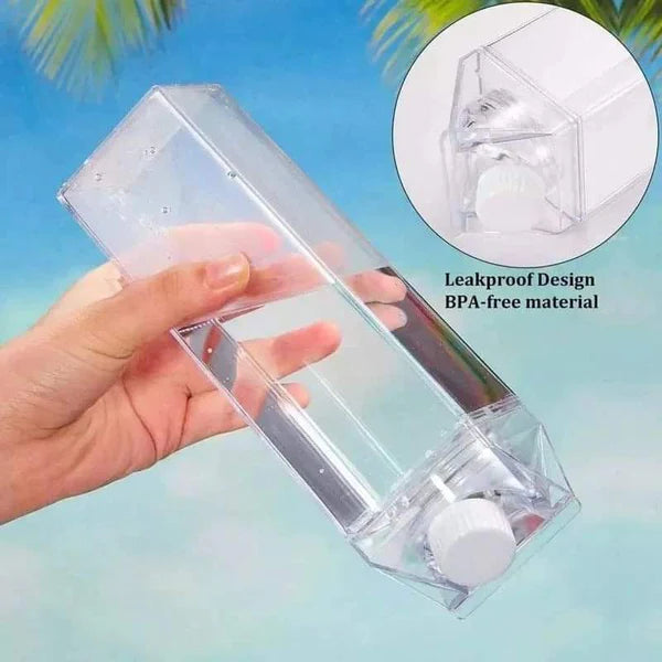 Creative Transparent Milk Water Bottle