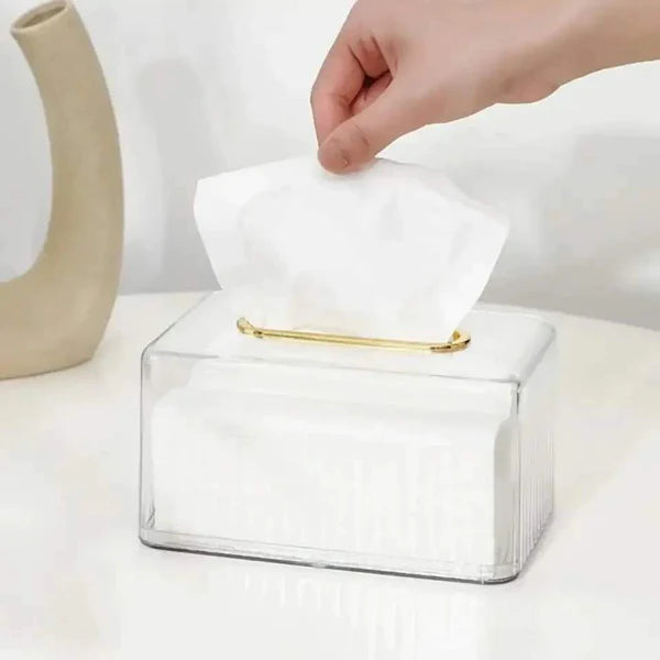 Nordic Transparent Acrylic Serviette Holder